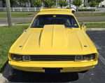 1970-1972 Dodge Dart / Dart Swinger / 1971-1972 Dodge Demon Fiberglass Hood 5.5" Cowl Induction (Bolt-On Heavy Duty) - Image 2
