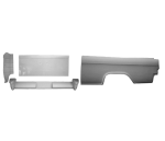 1955-1959 Chevy Chevrolet Cameo / GMC 100 Suburban Carrier Truck Fiberglass Fleet Side Bed Kit. Also fits 1956 1957 1958 (Race Weight)