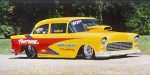1955 Chevy Chevrolet (Car) 2 Door Sedan / 150 / 210 / Bel Air (Belair) Tri Five Fiberglass Complete Body Drag Package NO FLOOR (Race Weight)
