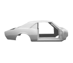 1967-1968 Camaro Fiberglass Body Shell No Floor (Race Weight)