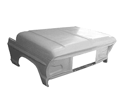 67-72-Ford-Front-End-8.png 1967-1972 Ford Truck Fiberglass One Piece Front End, Also Fits 1968-1969-1970-1971 (Race Weight) - Image 1