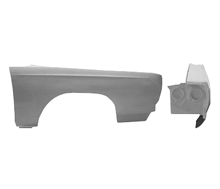 68-69-Roadrunner-Front-Fend-1-10.png 1968-1969 Plymouth Belvedere Fiberglass Front Fenders right and left pair (Bolt-On Heavy Duty) - Image 1