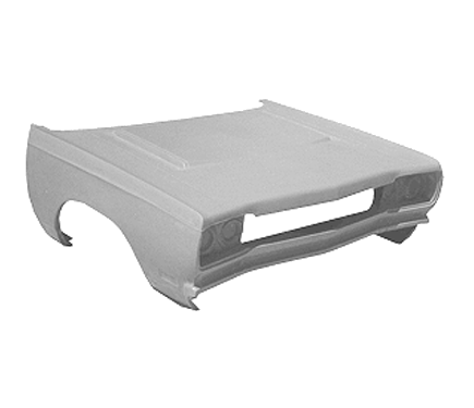 68-69-Roadrunner-One-Piece-1-10.png 1968-1969 Plymouth Belvedere One Piece Front End 1968-1969 Roadrunner / GTX Style Hood (Heavy Duty) - Image 1