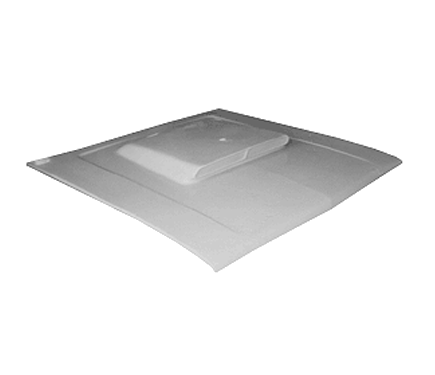 70-6-Pack-Hood-11.png 1970 Plymouth Belvedere Six Pack 3" Fiberglass Hood (Bolt-On Heavy Duty) - Image 1