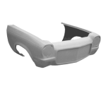 1971-1977 Chevy Chevrolet Vega GT / Estate / Kammback Wagon Complete Body Drag Package With 1971-1973 Style Front End.  Also fits 1972-1973-1974-1975-1976 (Race Weight) - Image 3