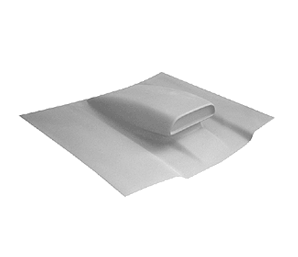 75-81-Aero-Hod6-4.png 1975-1978 Oldsmobile Starfire Fiberglass Hood 4 Light 6.5" Aero Forward Facing Scoop Style. Also fits 1976 1977 (Full Pin-On Race Weight) - Image 1