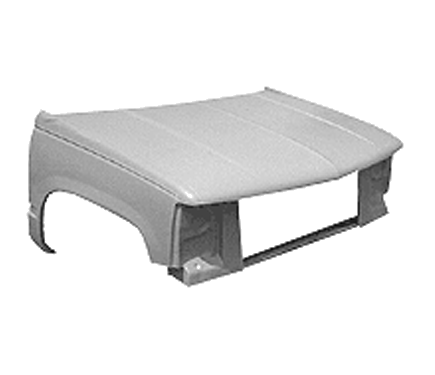88-98-Chevy-Truck-Front-End-8.png 1988-1998 Chevy Chevrolet Truck Fiberglass One Piece Front End. Also fits 1989 1990 1991 1992 1993 1994 1995 1996 1997 (Race Weight) - Image 1