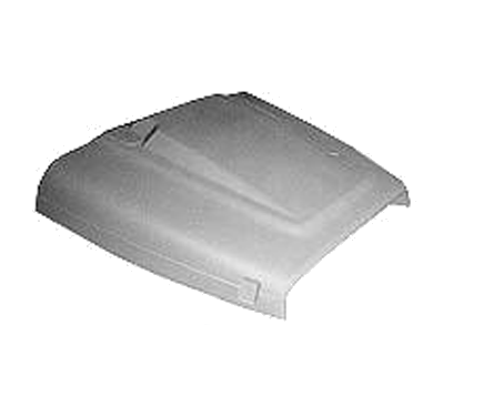 97-06-TJ-Power-Bulge-Hood-2-5.png 1997-2006 Jeep TJ Fiberglass 2" Power Bulge Composite Techhood™ Under Hood Mural Ready. Also fits 1998 1999 2000 2001 2002 2003 2004 2005 (Bolt-On Heavy Duty) - Image 1
