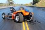 1923 Ford Altered T Bucket Wedge Fiberglass Front Engine Dragster Body (Race Weight) - Image 4