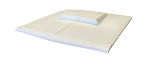1968-1969 Dodge Coronet Super Bee Fiberglass Hood w/ 3″ Six Pack (6 Pack) A12 Super Stock Eliminator Style Scoop, Also Fits Deluxe - 440 - 500 (Bolt-On Heavy Duty) - Image 2
