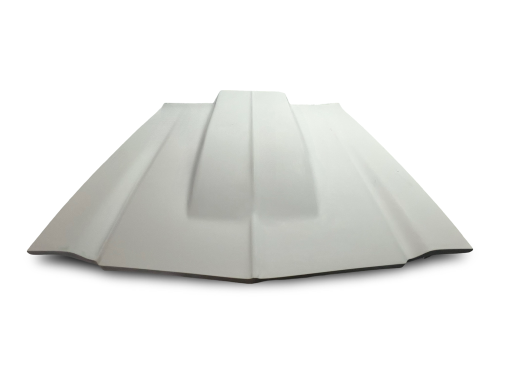 IMG_8848 1973-1977 Chevrolet Chevy Chevelle Malibu SS / Laguna S-3 / El Camino SS / GMC Sprint Fiberglass Hood 4" Cowl Induction Style, Also Fits 1974-1975-1976 (Full Pin-On Lift-Off Race Weight) - Image 1