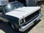 1973-1980 Chevy Chevrolet/GMC Truck C10 Fiberglass Hood 2" Cowl Induction Style. Also fits 1974 1975 1976 1977 1978 1979 (Full Pin-On Race Weight) - Image 2