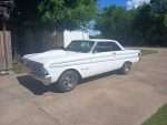 1964-1965 Ford Falcon / Ranchero Fiberglass Hood w/ Original Size Classic 4" Thunderbolt - Teardrop (Tbolt) AFX / Super Stock Style Scoop (Bolt-On Heavy Duty) - Image 3