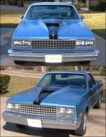 1978-1987 Chevrolet Chevy Malibu / El Camino (ElCamino) SS Style Fiberglass Composite Techhood™ Under Hood Mural Ready, Also Fits 1979-1980-1981-1982-1983-1984-1985-1987 (Bolt-On Heavy Duty) - Image 2