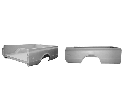 67-72-Chevy-Fleetside-Bed-6 1967-1972 Chevy Chevrolet / GMC Truck. C10 Fiberglass 6' Fleet Side (Fleetside) Bed. also fits 1968 1969 1970 1971 (Heavy Duty) - Image 1